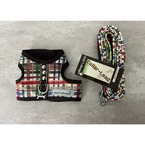 Cloak & Dawggie Harness and Lead - Leash Set for Tiny Dog Sz XS 8' - 12' NWT